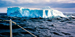 icrberg in Antarctic sea