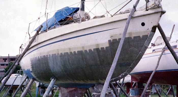 stainless coverd hull